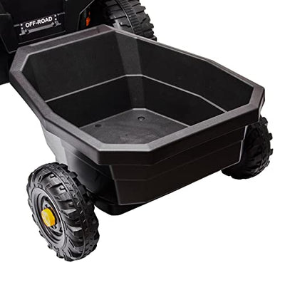 Garvee Trailer for 12V Kids Ride On Car Truck w/ Parent Remote Control (Trailer Only)