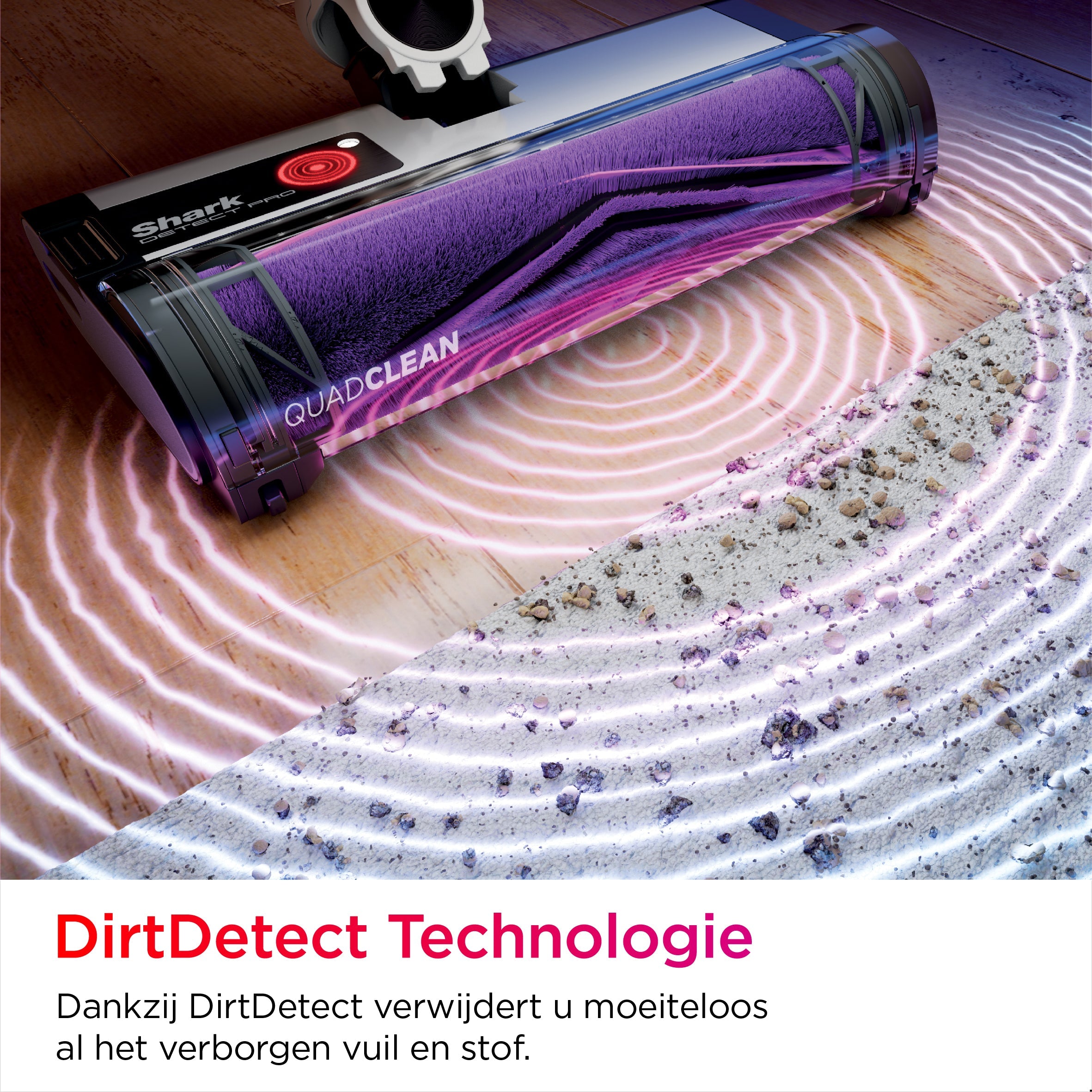 Shark Detect Pro Draadloze steelstofzuiger -  IW3612EU