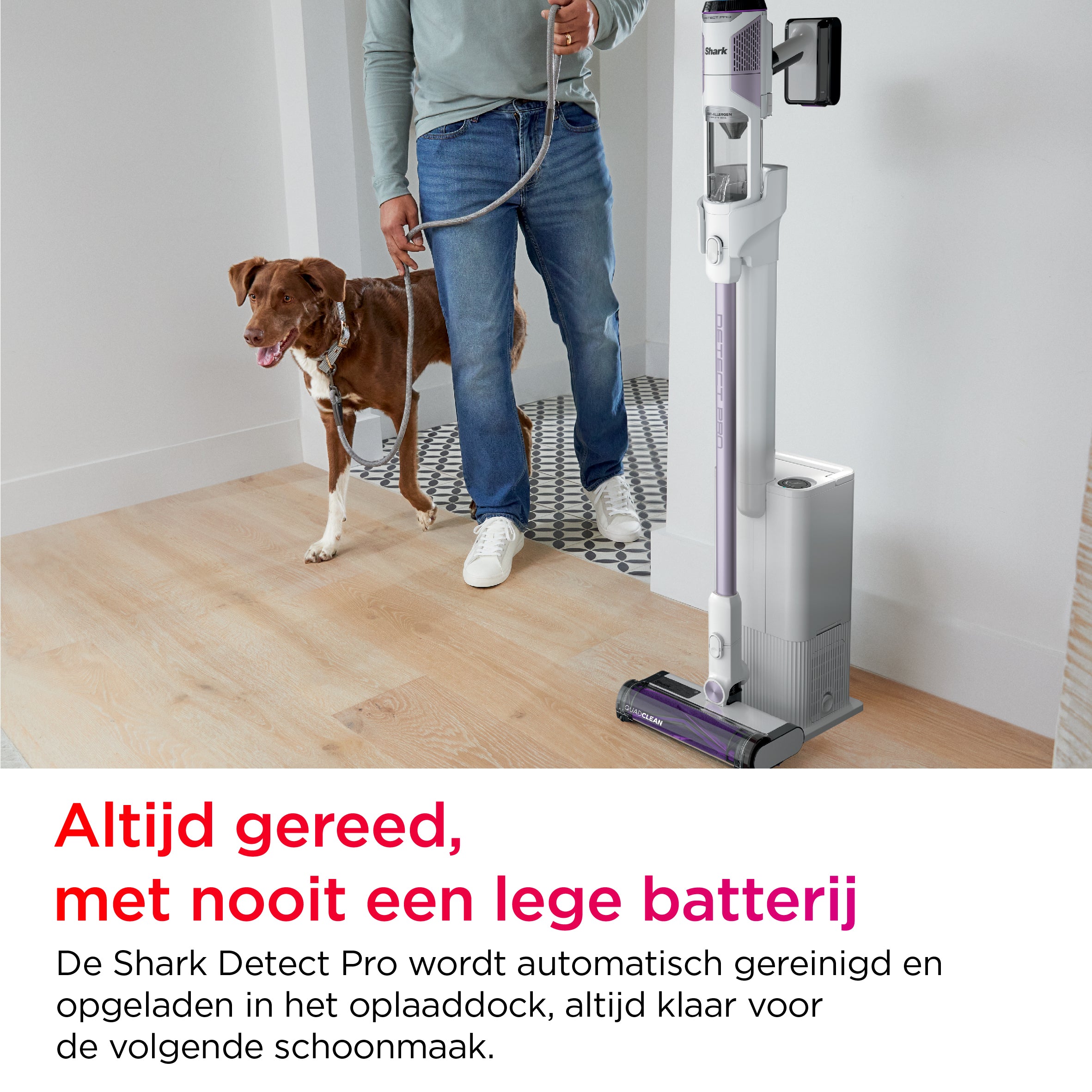Shark Detect Pro Draadloze steelstofzuiger -  IW3612EU