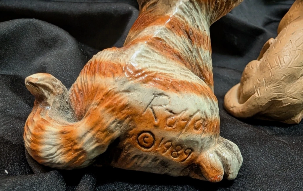 Cat Kitten Figurines Lot of 3